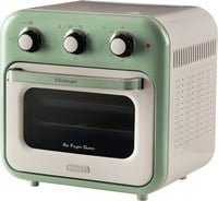 Ariete 3in1 Heißluftfritteuse und Mini-Ofen im Vintage-Design in Hellgrün und Weiß - Bild 1