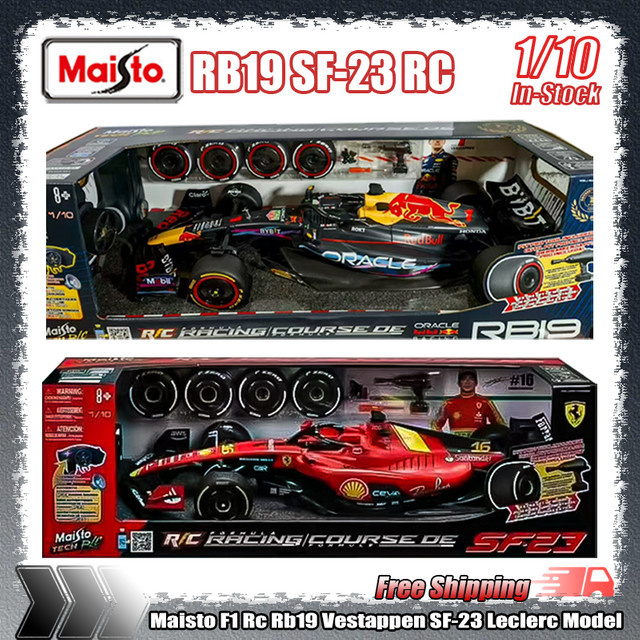 Maisto F1 Rc Red Bull Rb19 Verstappen, Modell Spielzeug, 1:10, ab 8 Jahren - Bild 1