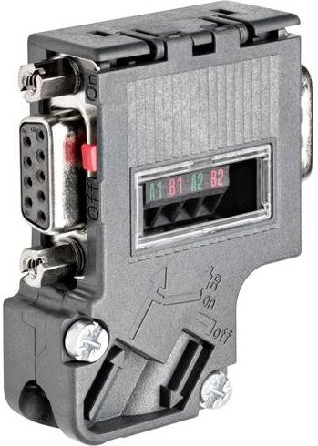 Siemens Anschlussstecker für Profibus 6ES7972-0BB42-0XA0 in Grau - Bild 1