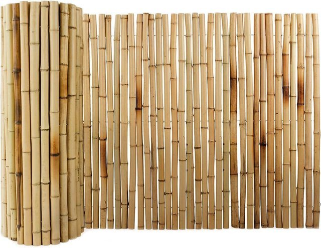 casa pura Bambus-Sichtschutzzaun aus Bambusrohr in Natur, Höhe: 150 cm, Breite: 250 cm - Bild 3