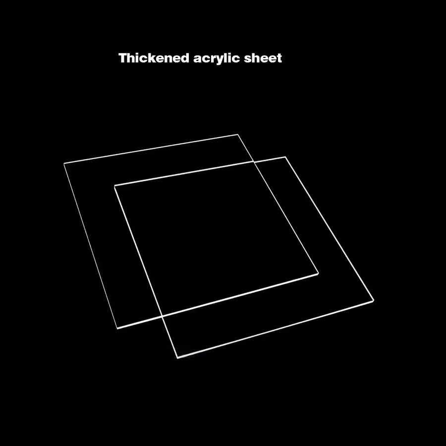 Maßgefertigte transparente Acrylplatten aus hochtransparentem Plexiglas in verschiedenen Stärken von 1 bis 4 mm - Bild 1