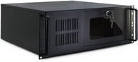 Inter-Tech IPC 4U-4088-S Server-Gehäuse in Schwarz mit ATX-Unterstützung und USB-Anschlüssen - Bild 1