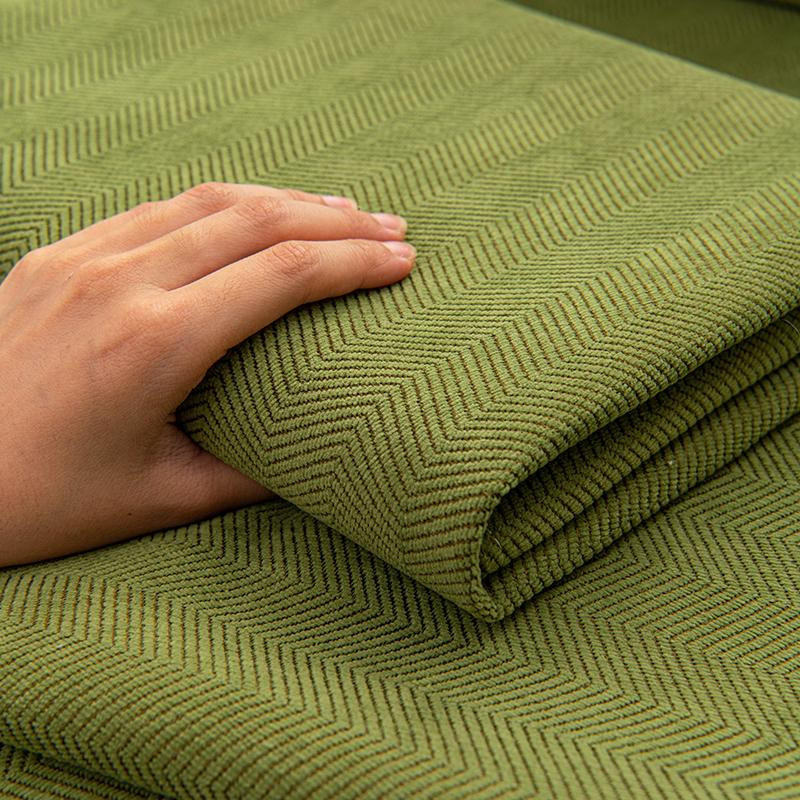 Wasserdichter Chenille Sofabezug von JMG Household Supplies in Grau, rutschfestes Sofakissen für das Wohnzimmer, B/B: 70 x 70 cm - Bild 1