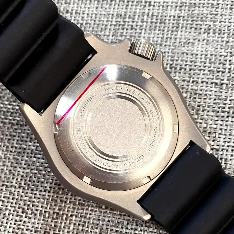 Tandorio Taucheruhr, Titan, Automatik, 41 mm, Saphirglas, Herren - Bild 6