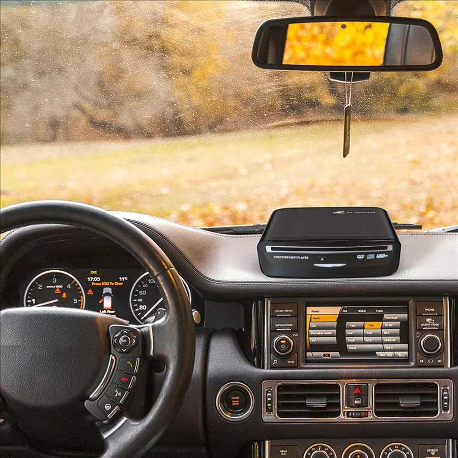 Mullmedia Externer Auto-CD-Player mit Bluetooth für Tesla Model 3 2019–2021, MP5, LED-TV und PC, Schwarz - Bild 2
