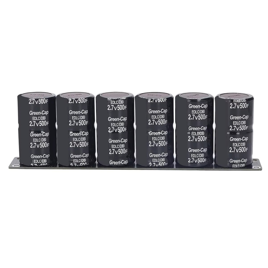 Super Kondensator Bank 16V-83F für Car Audio mit 2,7V 500F Schutzplatte in Schwarz - Bild 4