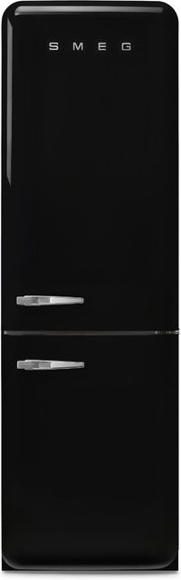 SMEG FAB32RBL6 Kühl-Gefrierkombination in Schwarz mit No-Frost und Dynamic Cooling, B/T/H: 60,1 x 60,1 x 196,8 cm - Bild 1
