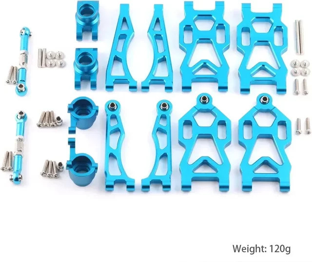 TIMEA Upgrade Teile Kit für 1/16 SCY SG116 MAX SG116 PRO, Zubehör, Metall, Blau - Bild 1