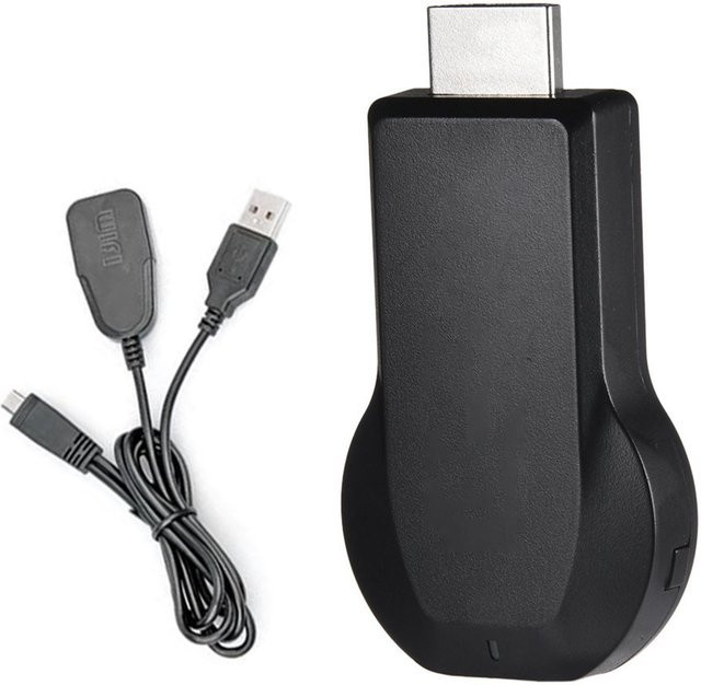 Ezcast HD108P Wireless Display Adapter M2 Miracast WiFi Screen Mirroring Receiver Dongle in Schwarz - Bild 1