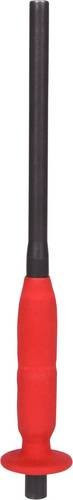 KS Tools Durchtreiber mit Handschutzgriff rund aus Chrom Vanadium in Rot Ø 12mm - Bild 1