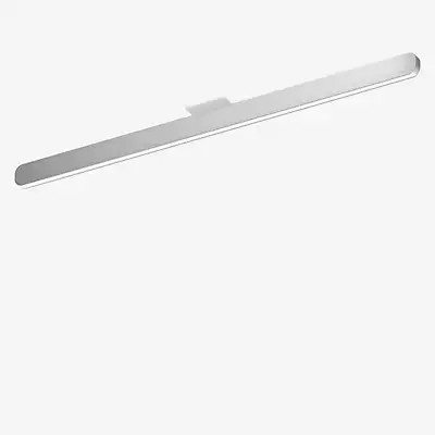 Occhio Mito Alto 100 Up Wide LED Deckenleuchte in Silber Matt und Weiß Matt - Bild 1