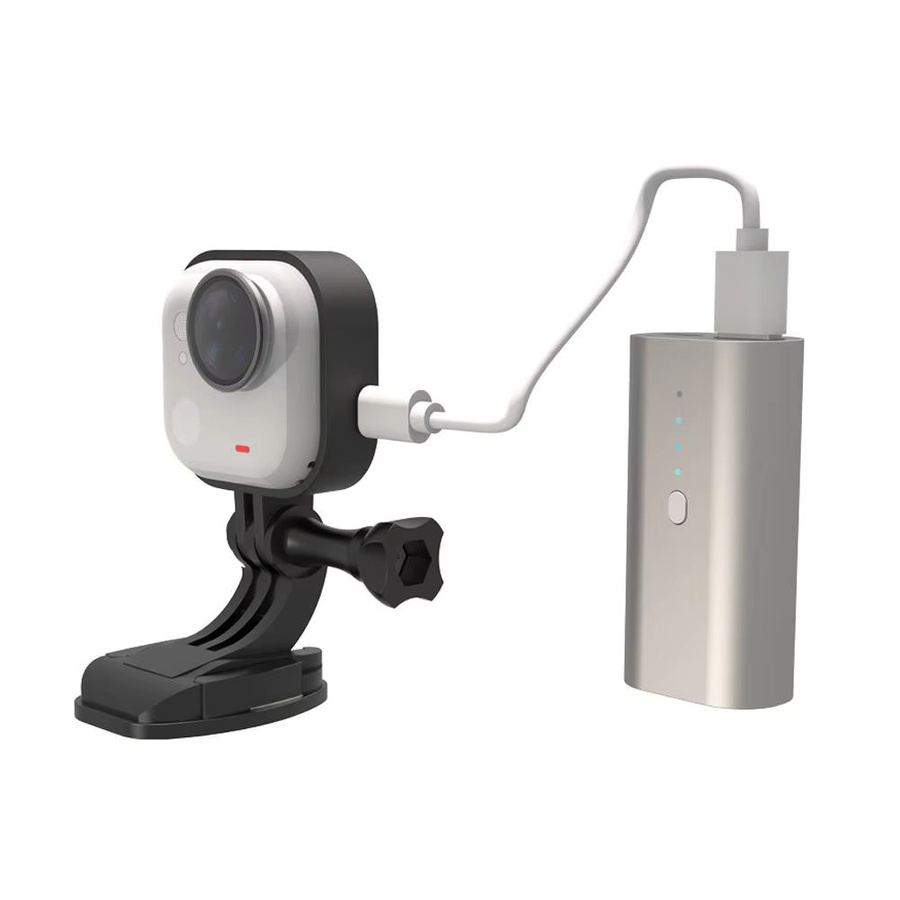 Insta360 Go Ultra Kabellose magnetische Ladestation mit Kameraständer und Ladekabel - Bild 3