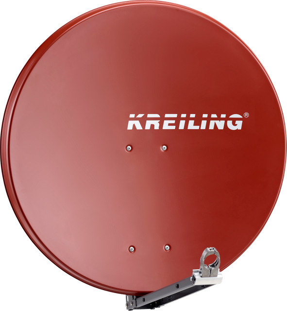 KREILING AE 85 PROFIplus Satellitenschüssel in Rot, Durchmesser: 85 cm - Bild 1
