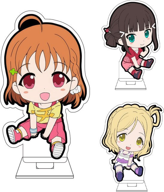 Bandai Love Live!, Acryl-Figur Standplatte, 10cm - Bild 1