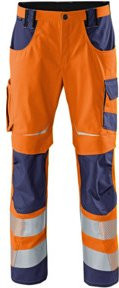 Kübler Arbeitshose REFLECTIQ PSA 2 in Warnorange/Dunkelblau Größe 52 - Bild 1