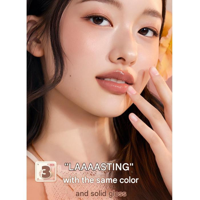 rom&nd The Juicy Lasting Tint, #41 Soy Almond, Glänzend - Bild 3