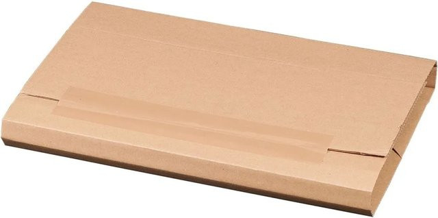 PROREGAL Buchverpackung A4 Braun, 75 Stück, H x B x T: 33,0 x 24,0 x 8,0 cm - Bild 1