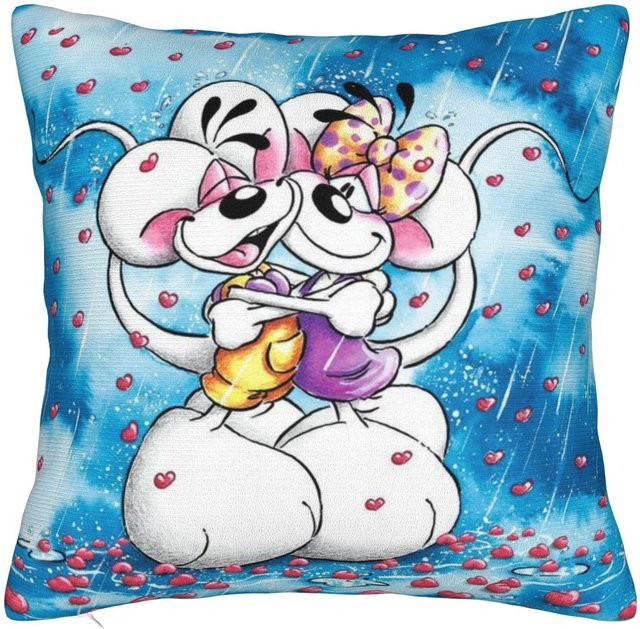 Diddl Diddlina Kissenbezug von JMG Clothing in Blau, B/B: 40 x 40 cm - Bild 1