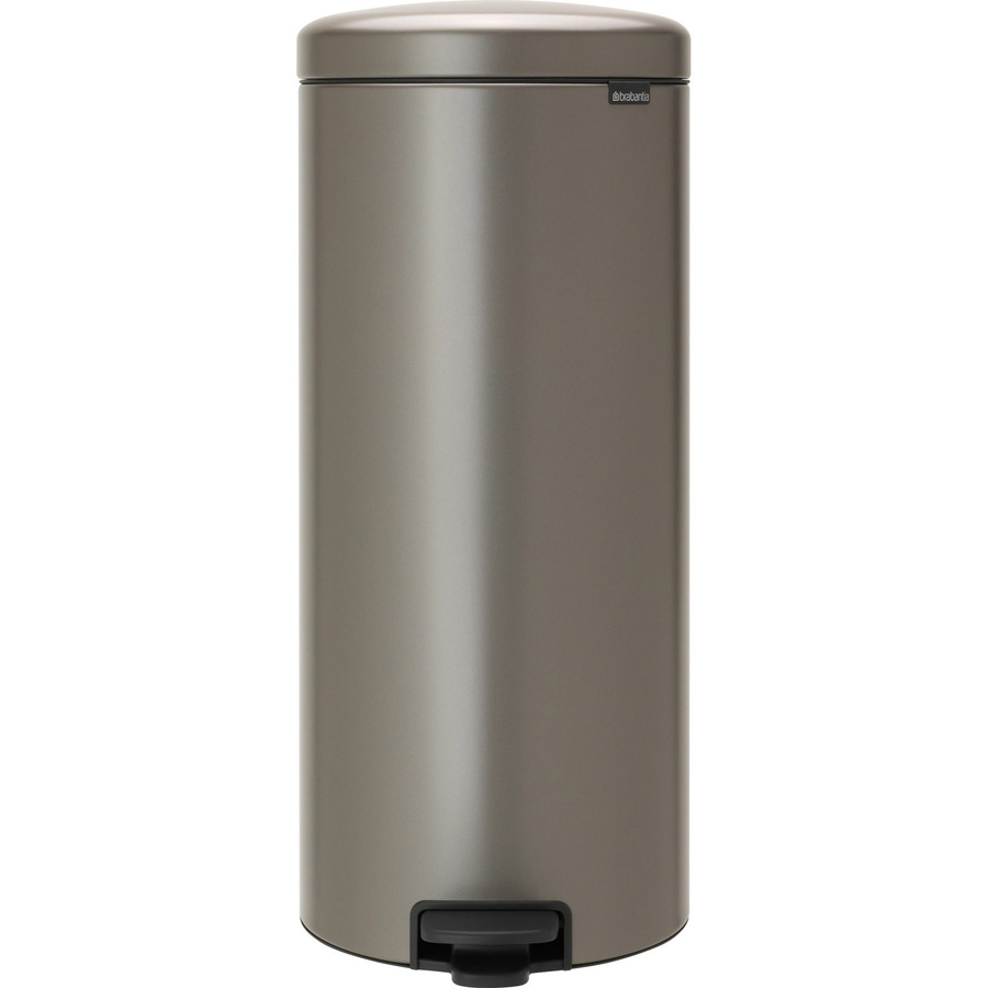 Brabantia NewIcon Treteimer mit Soft-Close-Funktion und herausnehmbarem Inneneimer, 30 Liter, Platinum/Silber - Bild 2