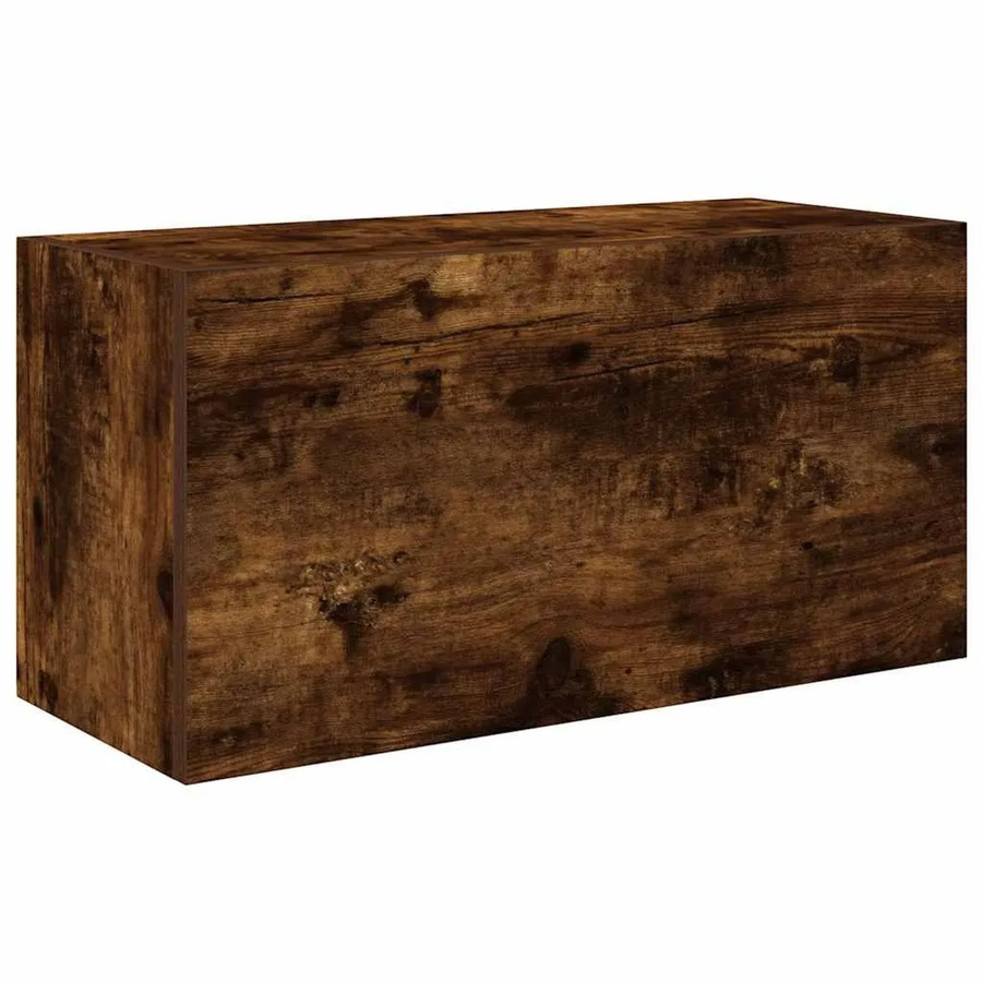 vidaXL Bad-Wandschrank aus Holzwerkstoff in Räuchereiche, Braun, B/T/H: 60 x 25 x 30 cm - Bild 2