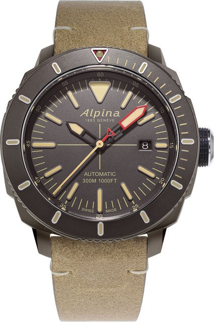 Alpina Seastrong Diver Automatik, Edelstahl, 46 mm, Herren - Bild 1