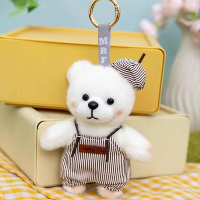 Schlüsselanhänger Bär, Plüschtier, 13 cm, Unisex - Bild 1