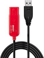 Lindy USB 2.0 Aktivverlängerungskabel Pro USB-A auf USB-A Schwarz 12,0 m - Bild 2