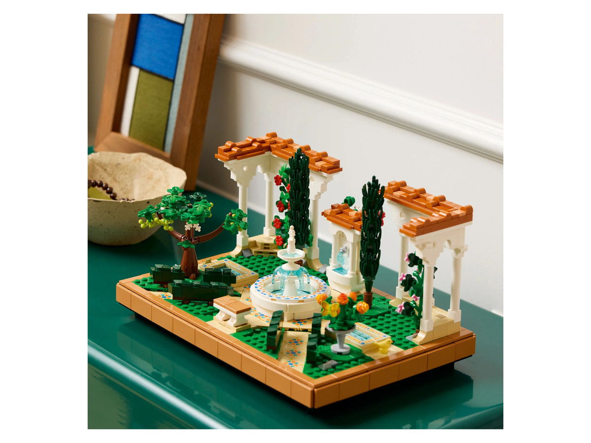 LEGO Icons Springbrunnengarten Konstruktionsspielzeug - Bild 4