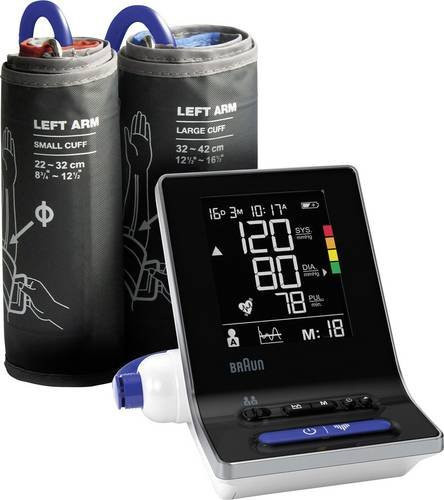 Braun ExactFit 3 Oberarm Blutdruckmessgerät BUA6150WE in Weiß - Bild 2