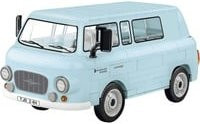 Cobi Konstruktionsspielzeug Barkas B1000 Klemmbausteine Lieferwagen hellblau Maßstab 1:35 - Bild 1