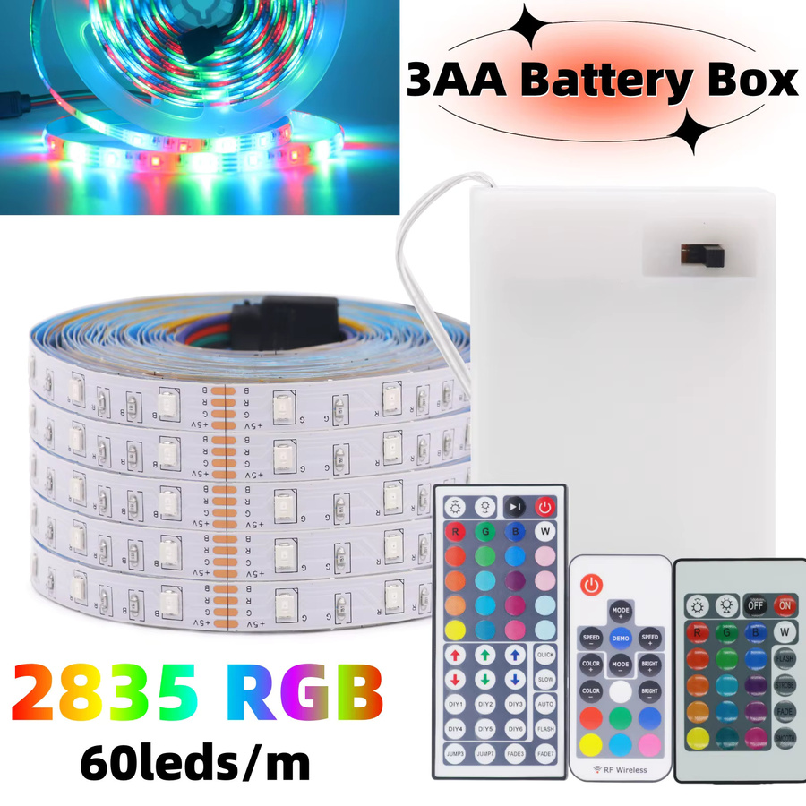 GAHADA RGBW LED Streifen für TV Hintergrundbeleuchtung, Warmweiß und Multicolour, 5V, 60 LEDs/m, IP20, zuschneidbar - Bild 3