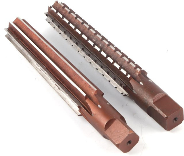 Painter 2er-Set HSS MK3 Kegel-Fein- und Schrupp-Reibahlen aus Edelstahl in Silber - Bild 1