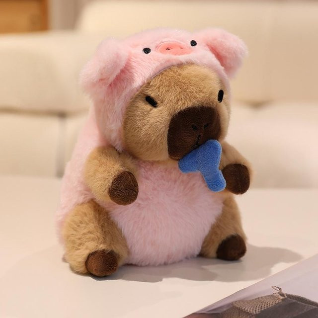 Yiran toy Capybara Plüschtier, verwandelt sich, ab 3 Jahre - Bild 1