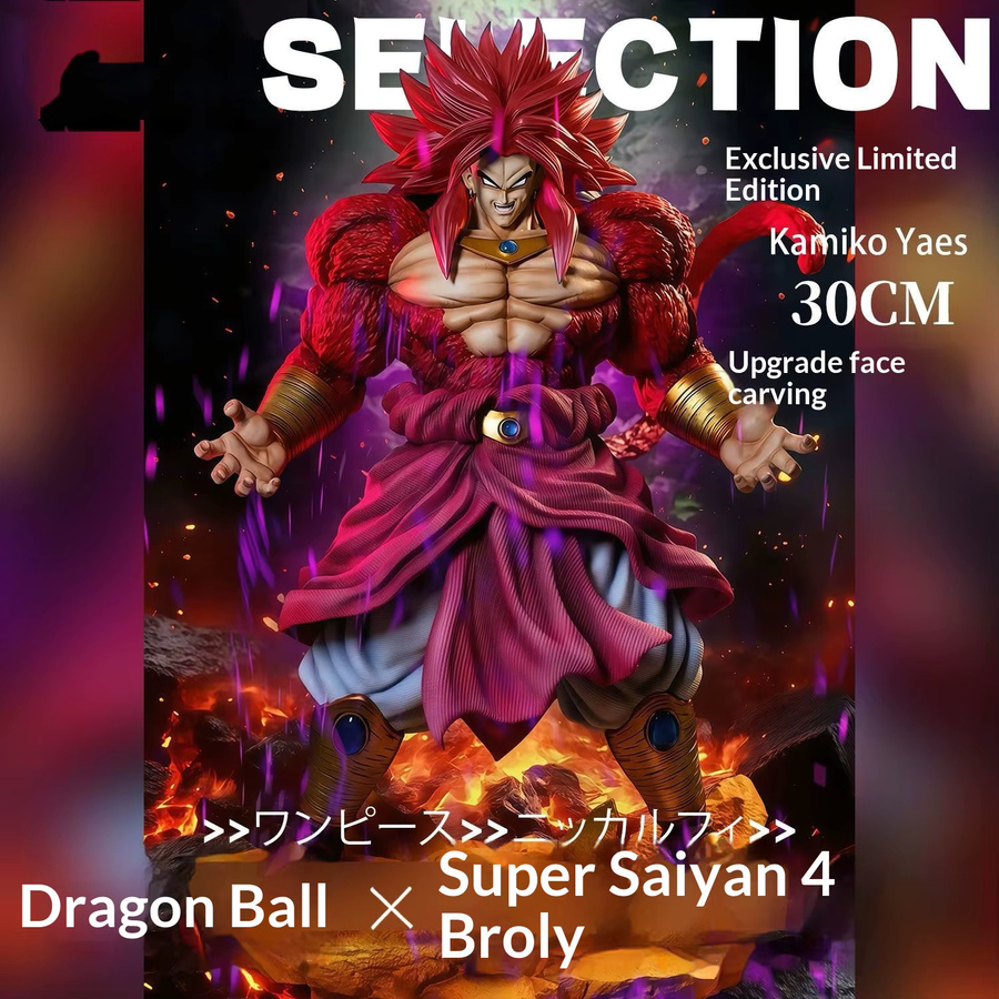 Bandai Dragon Ball Super Saiyan 4 Broly GK-Statue, Sammlerfigur, 30cm - Bild 2