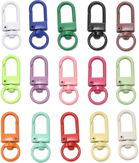 AGCFABS Snap Karabiner Haken, Messing, Bunt, Unisex - Bild 1