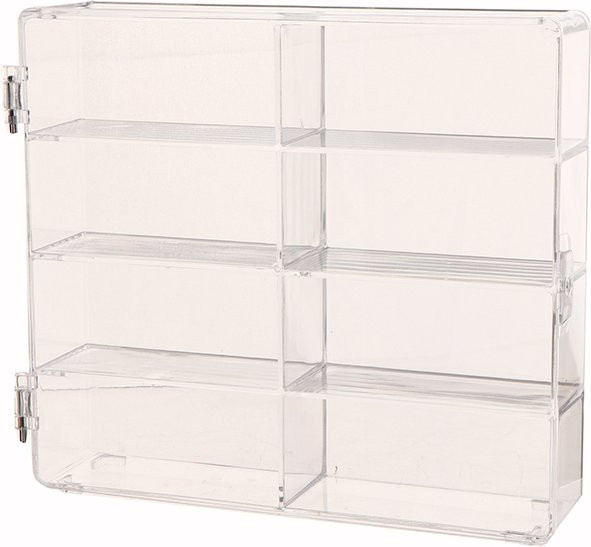 JETTING Acryl-Aufbewahrungsbox für Modellautos im Maßstab 1:64, transparent mit Deckel - Bild 1