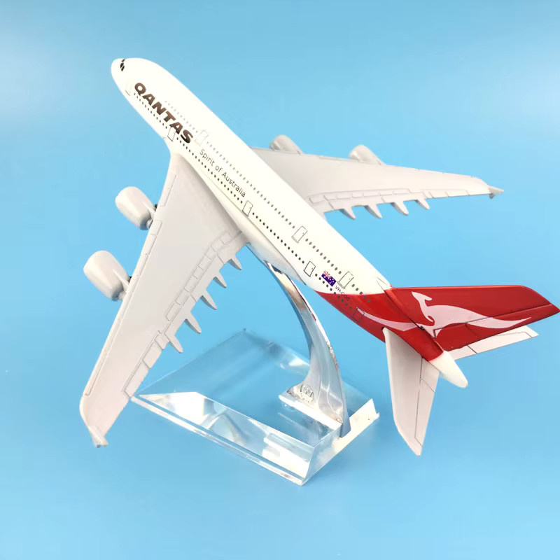 JASON TUTU Qantas Airbus A380 Flugzeugmodell, 1:400, Metallmodell - Bild 2