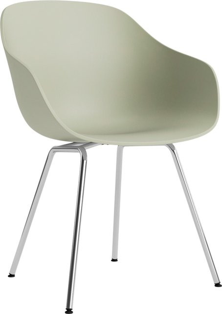 HAY About A Chair AAC 226 Armlehnenstuhl in Grün mit Stahlgestell und organischem Design - Bild 1