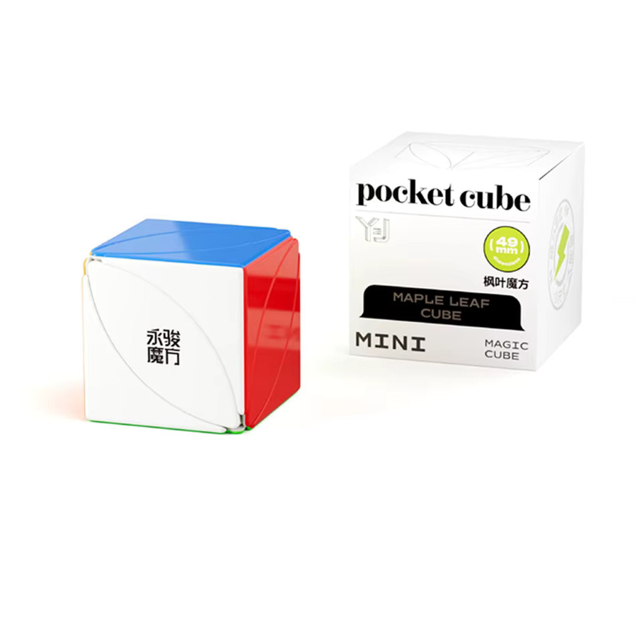 YongJun MINI Magnetischer Taschenwürfel Ahornblätter, Cube Puzzle - Bild 1