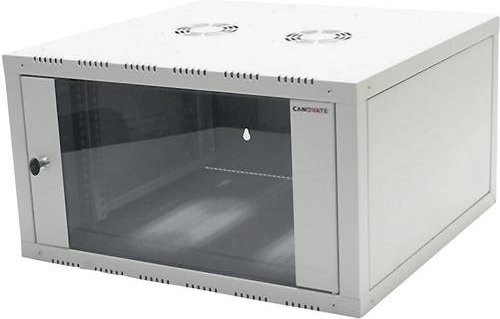 LogiLink 19 Zoll Wandgehäuse W06E66G in Lichtgrau (RAL 7035) - Bild 1