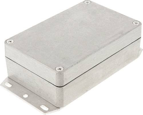 Hammond Electronics 1550Z107F Universal-Gehäuse aus Aluminium in Silber, B/T/H: 125 x 81 x 41 mm - Bild 1