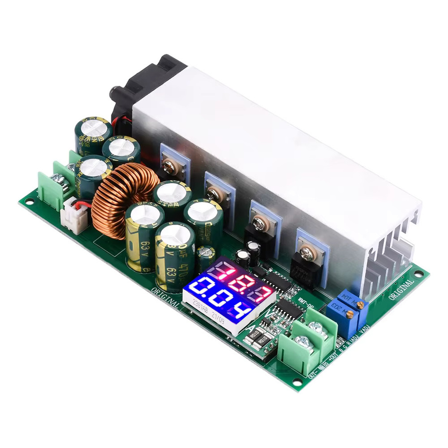 Gaqqee Step-Down-Leistungsmodul 600 W, DC12–80 V, 20 A, einstellbares Konstantstrom- und Konstantspannungsmodul mit Spannungs- und Stromanzeige, multicolour - Bild 2