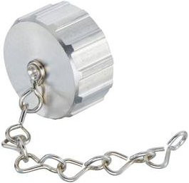 HARTING Schutzkappe 09156009102 aus Messing in Silber - Bild 1