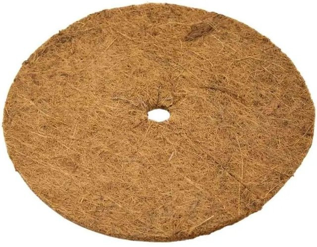 Galaflor Runde Kokosmatte für Kübelpflanzen in Braun, Durchmesser: 45 cm - Bild 1