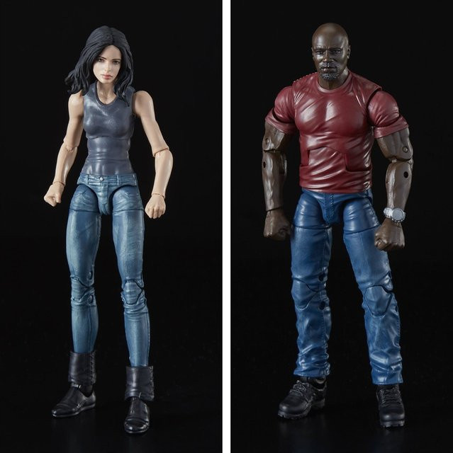 Marvel Legends Defenders Rail Authority Jessica Luke Cage, Actionfigur - Bild 1