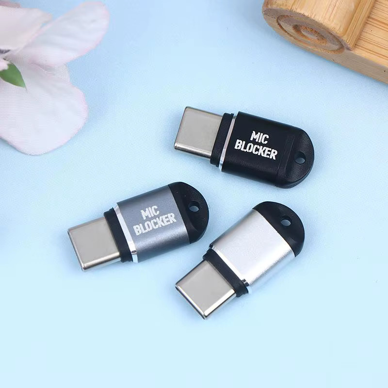 SD&HI Mikrofonblocker USB-C zum Datenschutz für Laptops, Smartphones und Tablets in Schwarz oder Silber - Bild 3