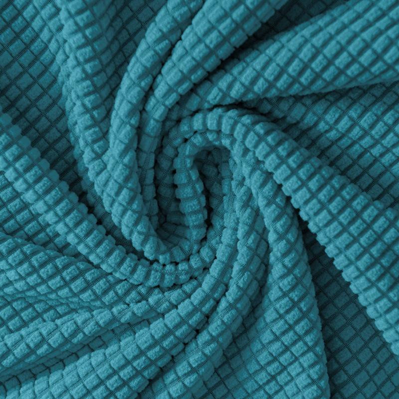 Yiran Furniture Hochlehnsesselbezug aus Plüsch in Weiß, B/T/H: 48 x 43 x 40 cm - Bild 1