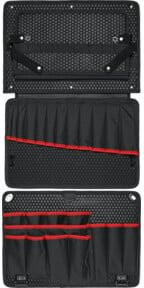Knipex 00 21 99 V41 Ersatz-Werkzeugtafeln für 00 21 35, Schwarz, 2 Stück - Bild 1