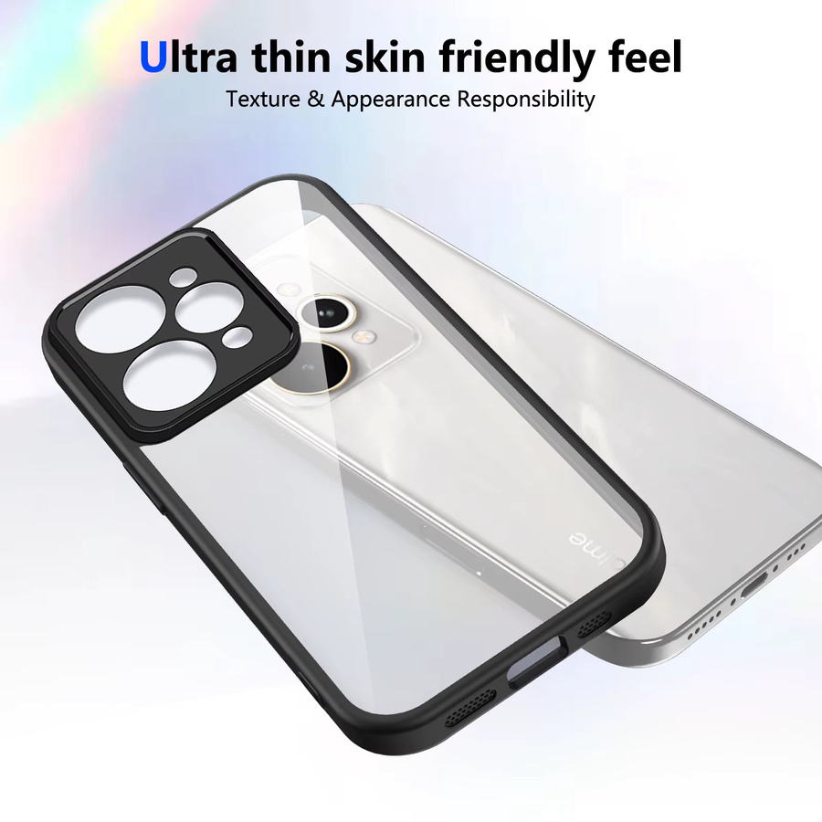 Transparente Silikon Handyhülle mit Luftpolster und matter Rückseite für Realme 15T, Realme 15 Pro und Realme 15 Pro Plus - Bild 2