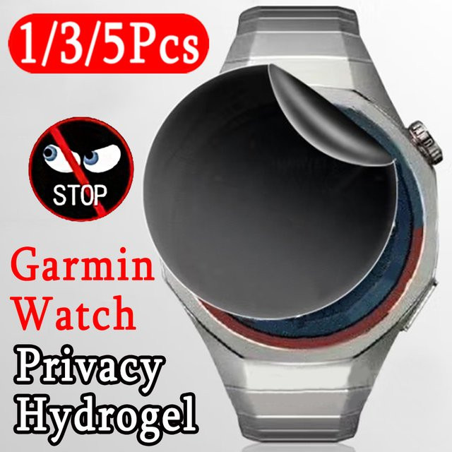 Garmin Displayschutzfolie Hydrogel, Schwarz, Unisex - Bild 1